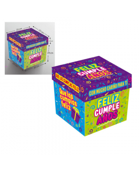 CAJA REGALO COLORES /180